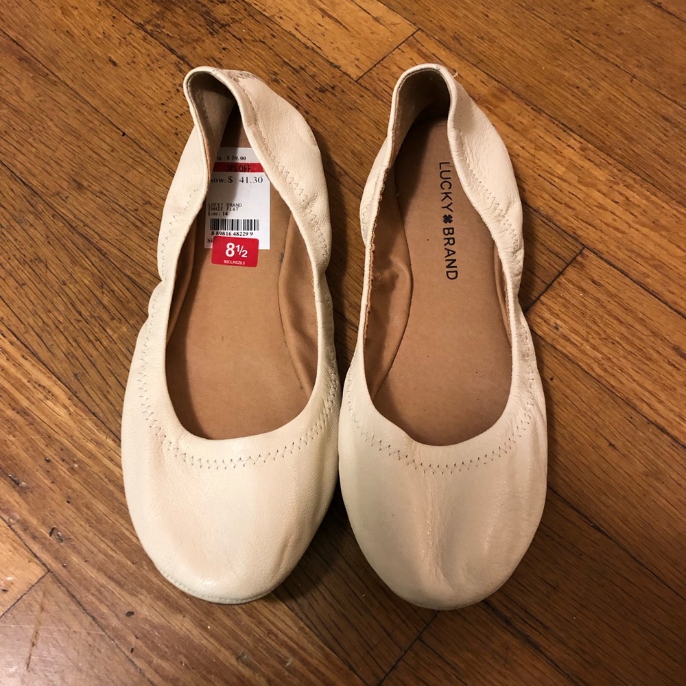 Lucky Brand Leather Ballet Shoes